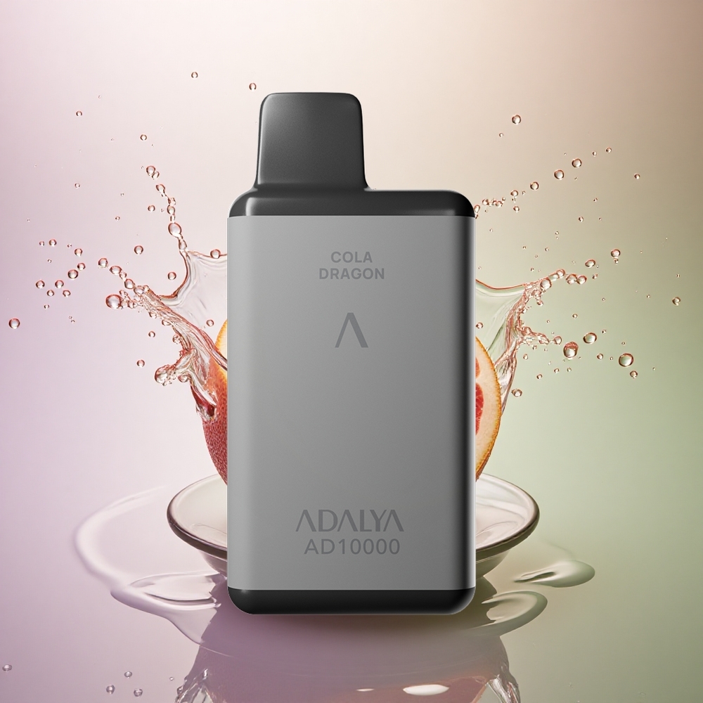 Adalya AD 10000 Seigneur Gris Espace avec 14 ml d'e-liquide et 650 mAh