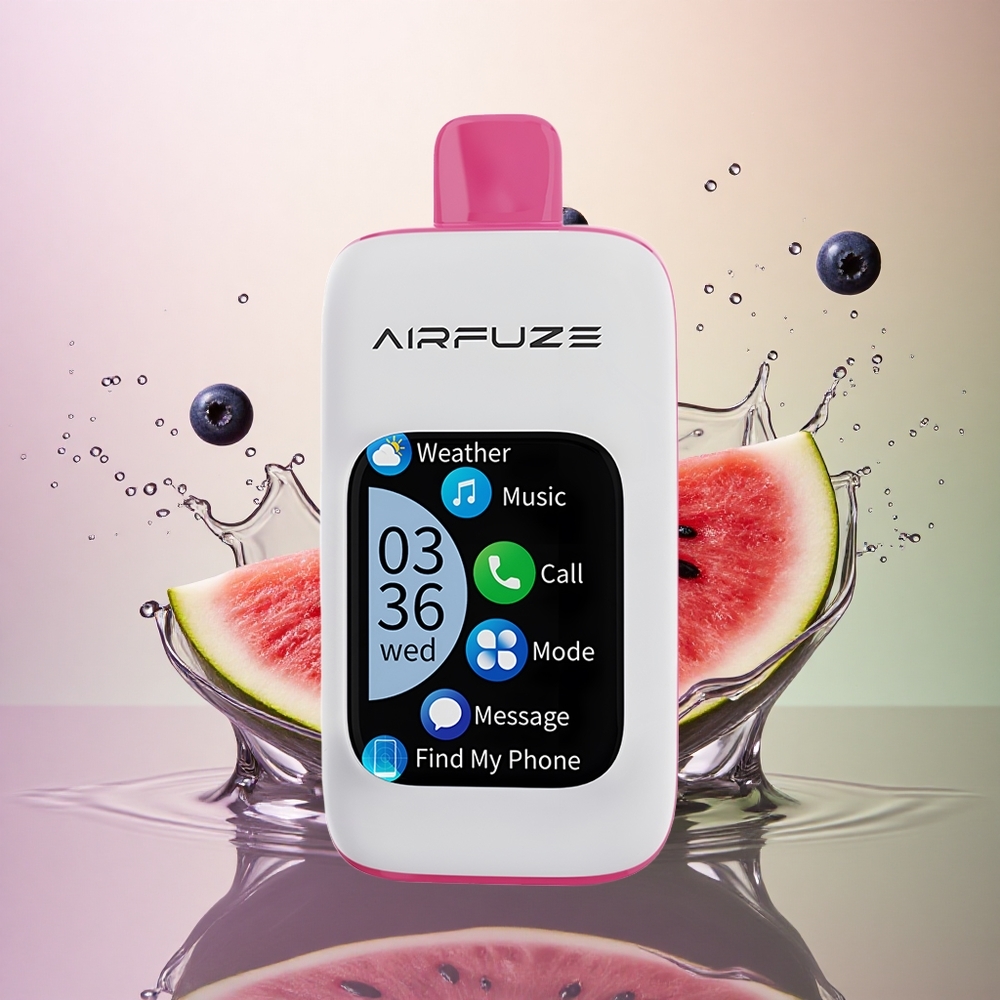 AirFuze Smart 30000 Eau de Myrtille Pastèque avec 5% de Nicotine et 900mAh