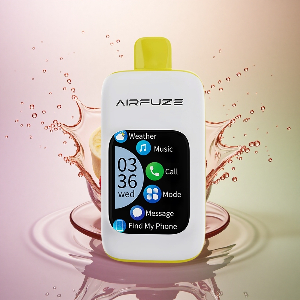 AirFuze Smart Pro 40000 Fraise Banane 900mAh 20ML 2% Nicotine