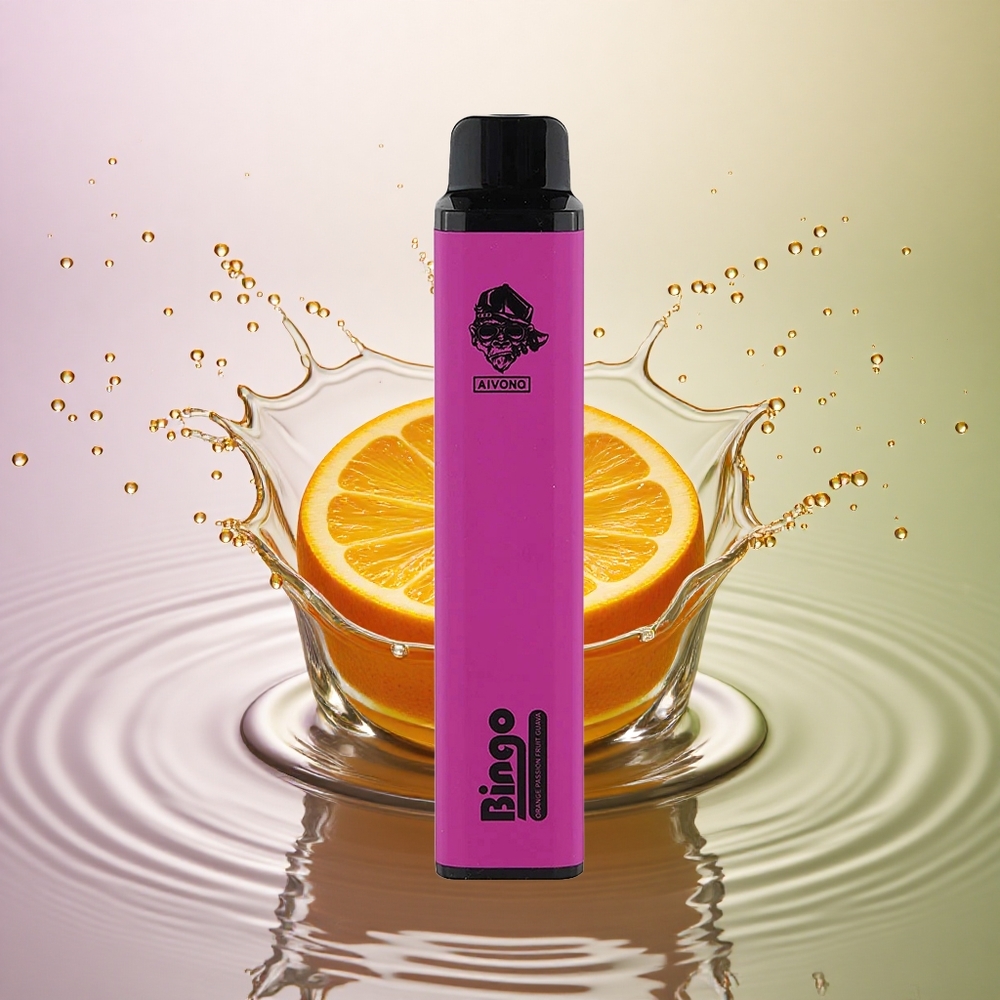 Aivono Aim Bingo 4000 Passion Fruit Goyave Orange avec 1000mAh et 5% nicotine