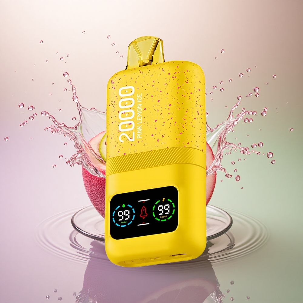 Aivono Aim Magic 20000 Glace Citron Rose Électrique Dual Mesh 600mAh