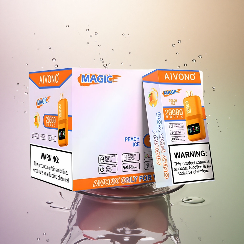 Aivono Aim Magic 20000 Glace à la Pêche Dual Mesh 600mAh