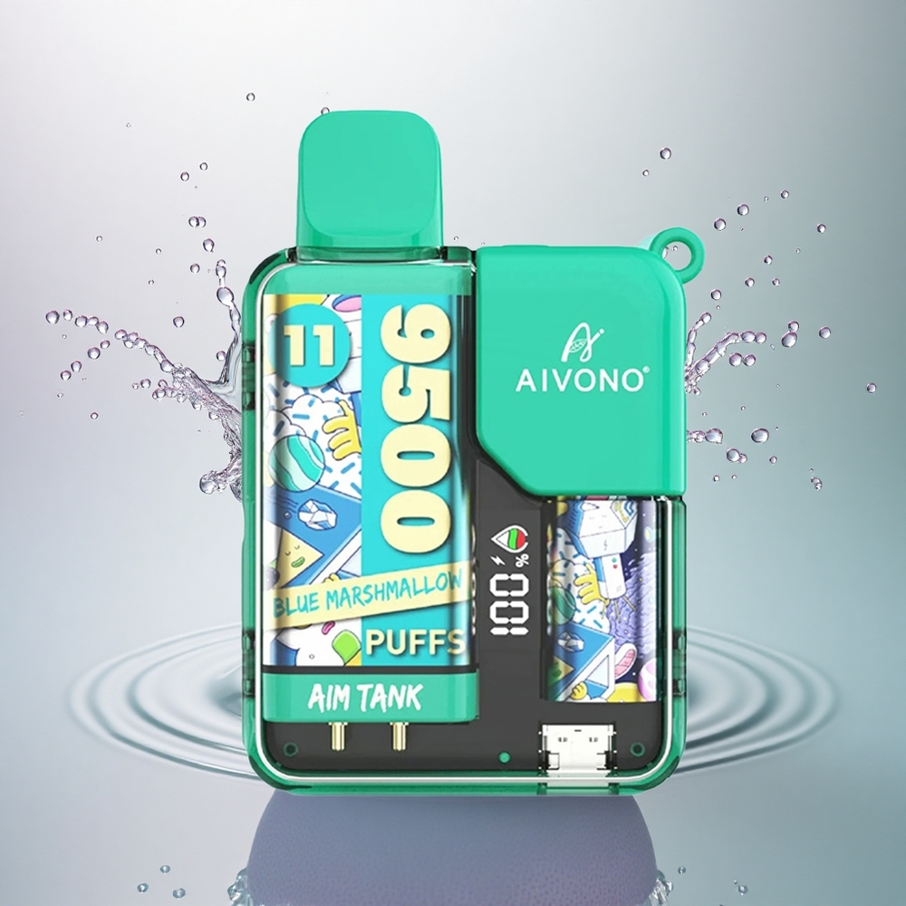 Aivono Aim Tank 9500 Guimauve Bleue 5% Nicotine 650mAh